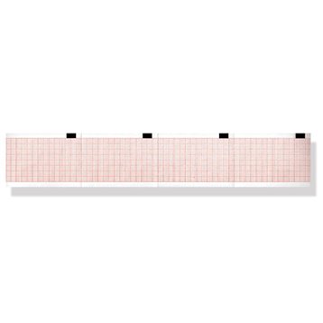 PACCO CARTA TERMICA ECG - griglia arancione - 50 x 70 mm