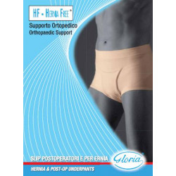 GLORIA HERNIA FREE - SLIP ERNIARIO ALTO CON VELCRO - SUPPORTO ELASTICO